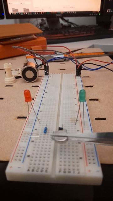 Digital Hall Sensor A3144 Test смотреть онлайн