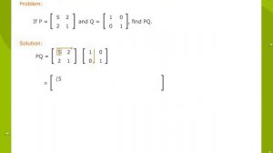 Multiplication Of Matrices Numerical