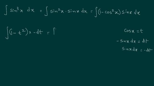 Integration Super Method for sin cube x | sin^3 x Integration | kamaldheeriya смотреть онлайн