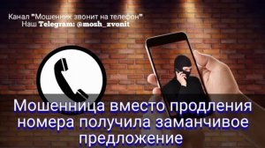 Мошенница вместо продления номера получила заманчивое предложение