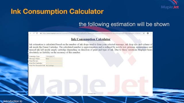 Ink Consumption Calculator смотреть онлайн