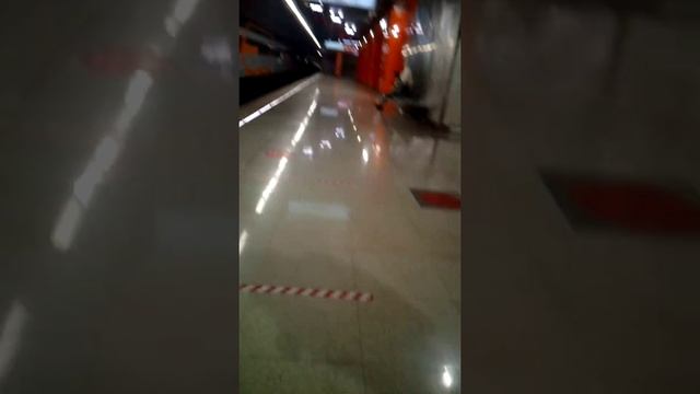 Обзор станции метро Боровское шоссе, Солнцевская линия смотреть онлайн