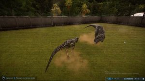 индоминус рекс vs хищников (Jurassic World Evolution 2)
