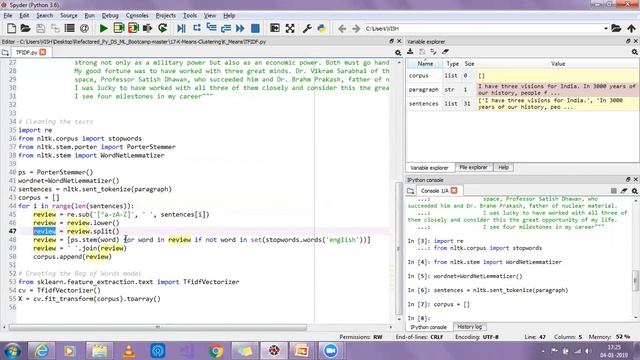 Natural Language Processing|TF-IDF for Machine Learning| Text Prerocessing