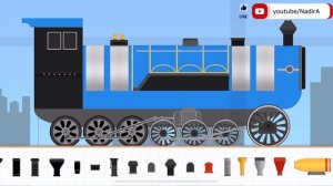 Labo Brick Train - Labo Lado - Polar Express - Brick Train - Labo Train - Blue Polar Exp #097 🚂🚂