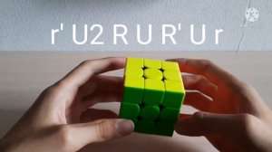 Как решать OLL квадраты на кубике рубика 🟨