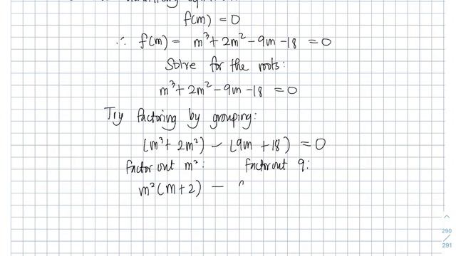 Differential Equations Practice #81: (D^3 + 2D^2 - 9D - 18)y = 0 смотреть онлайн