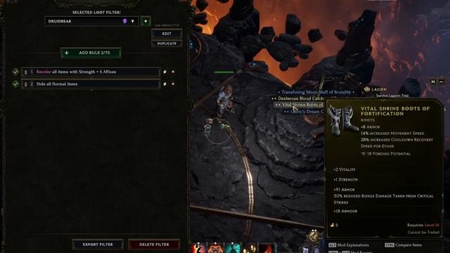 Last Epoch простым языком о лут фильтре