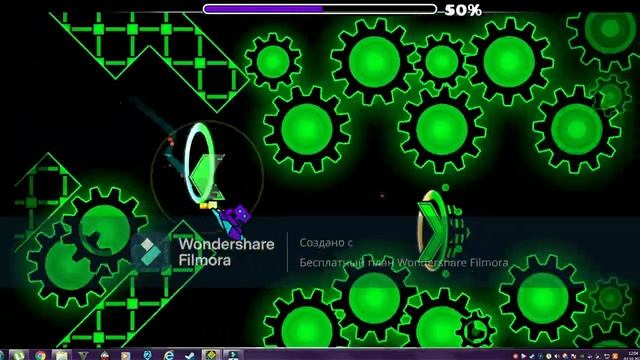 NINE CIRCLES NEW(GEOMETRY DASH)-BY KORRILSL (EASY DEMON) 1PREV смотреть онлайн