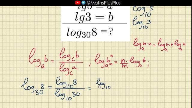 Logarifmik shakl almashtirishga doir misol (2) . | 1MY смотреть онлайн