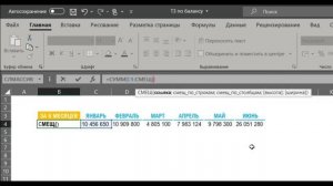 Формула суммирования накопительным итогом с помощью базовых формул Excel
