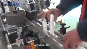 этикеровщик, Автоматическая плоская бутылка двухсторонняя этикетировочная машина