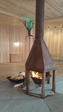 Смотровая комната с панорамными окнами на базе "Крылатый"