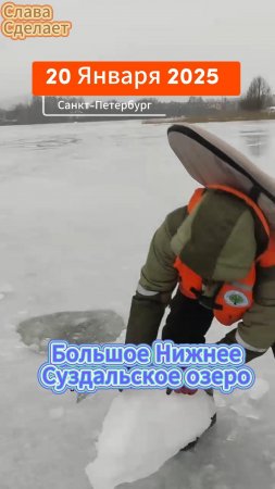 Большое Нижнее Суздальское озёро - Вечер с подводным дроном