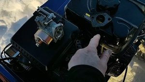 Карбюратор от Лифан 15 на двигатель Лончин 20 л/с