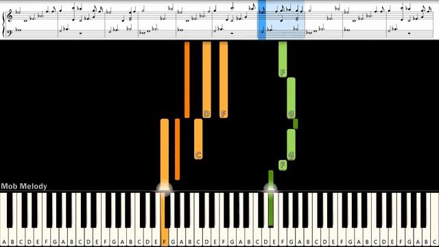 [สอนเปียโนแบบง่าย] TRINITY - 5:59 (Five-Fifty-Nine) : Piano Cover & Tutorial | Mob Melody смотреть онлайн