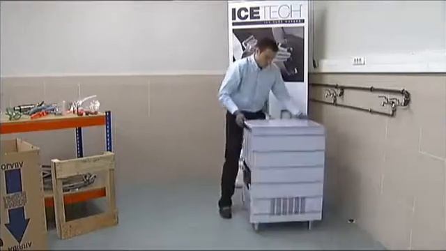Установка льдогенератора ICE TECH CD