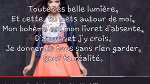 Parlé à ta tête (lyrics) - Indila ❤️