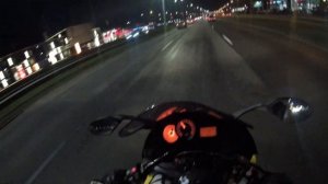 BMW K1200S vakara brauciens.