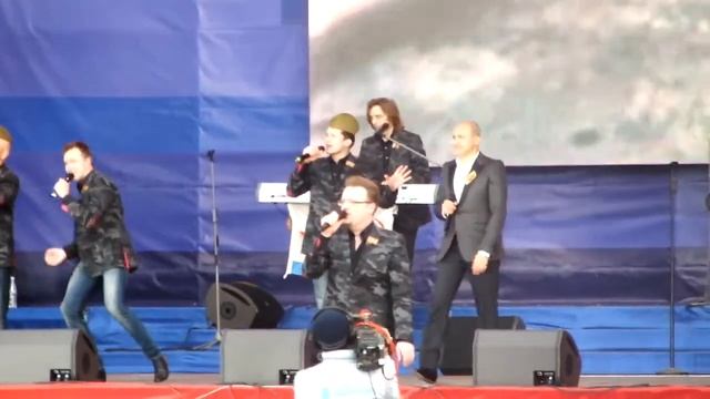 (J.St)Дворцовая 11 мая 2015г ,хор Турецкого смотреть онлайн