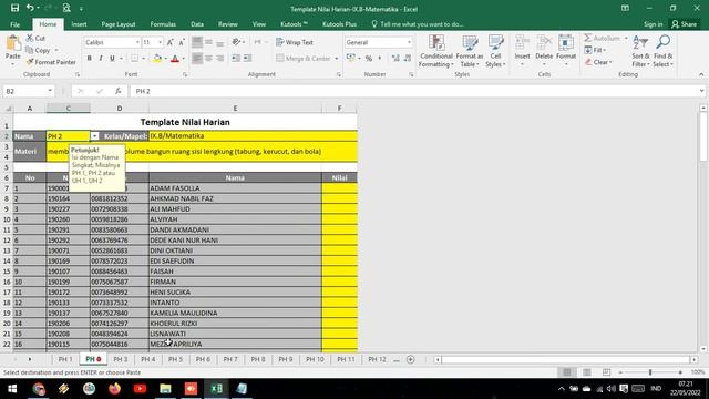 Tutorial Pengisian Nilai RDM Untuk Guru Mata Pelajaran