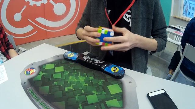 5x5 59.01 single on Ivanovo Cuber Cup 2019 смотреть онлайн