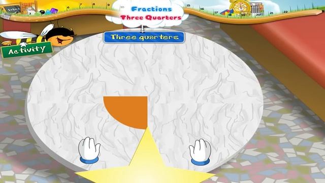 Learn Grade 3 - Maths - Fractions Three Quarters смотреть онлайн