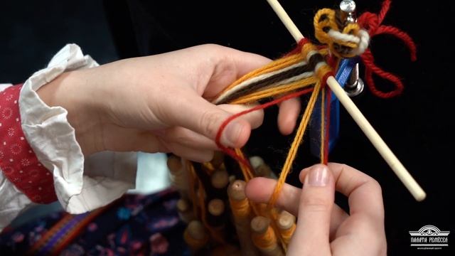 Мастер-класс по плетению саржевого пояса