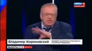 Жириновский выступает на дебатах 2018 (у Соловьева)