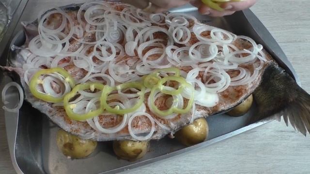 Рыба по казахски   настоящее объеденье!  Коктал Есть Же!