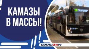 НОВАЯ МОДЕЛЬ АВТОБУСА БОЛЬШОГО КЛАССА ПРОХОДИТ ИСПЫТАНИЯ В СОЧИ!