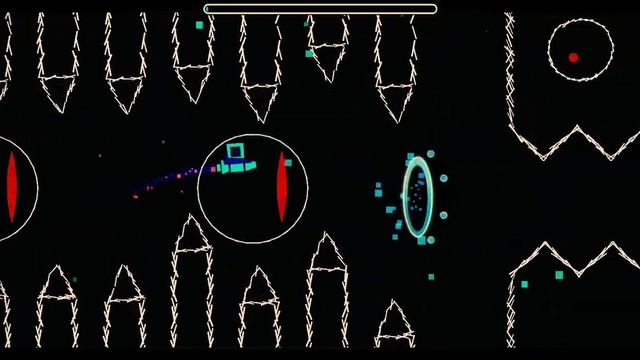 мои "удачные" попытки пройти Electroman Adventures - Geometry Dash
