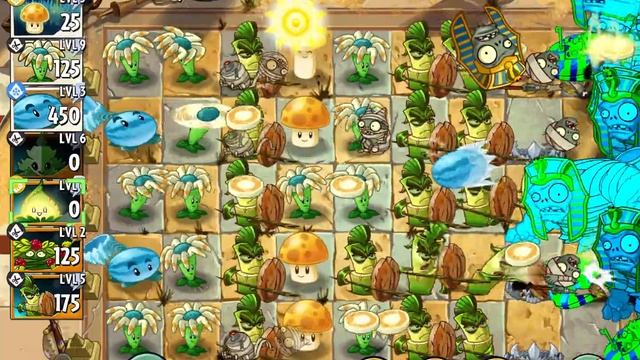 PVZ2 Pyramid Of Doom Level 216-220 Gameplay