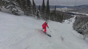 Шерегеш 8. панорама опоры , лоб 21-01-2025