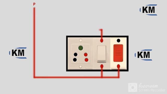 5pin switch box wiring connection |KM| electrical house wiring connection смотреть онлайн