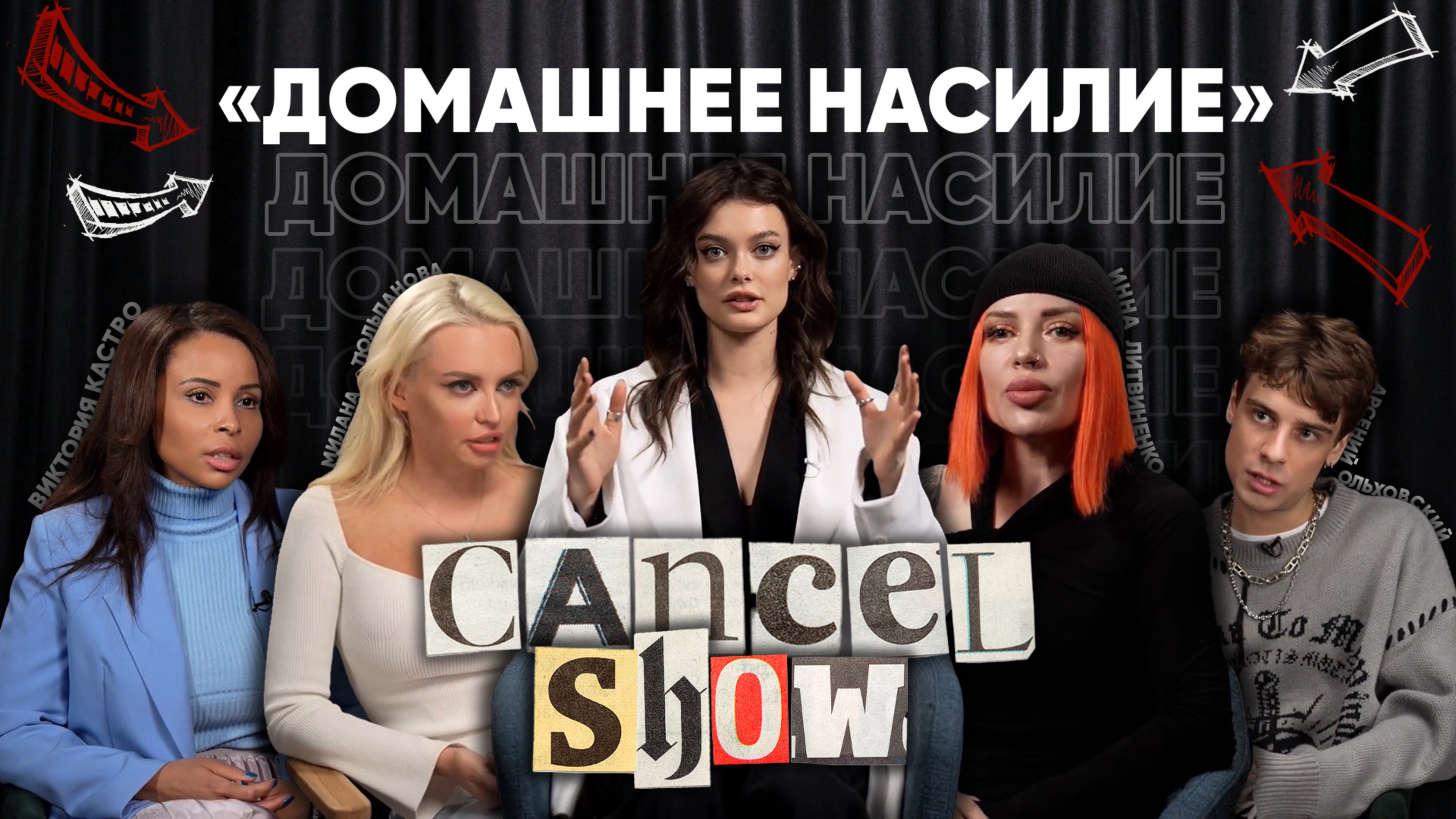 Домашнее насилие - 2024. Истории реальных жертв. Дело Салтанат. Тюльпанова. Кастро. CANCEL SHOW. #1