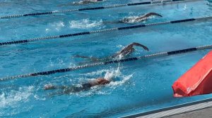 100м волный стил конечное ускорение- Максим Валабрег 16/01/2025