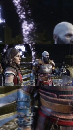 Гьяллархорн объединил миры против Асгарда #gowragnarok #godofwar #bro_0ster #shorts #kratos #games