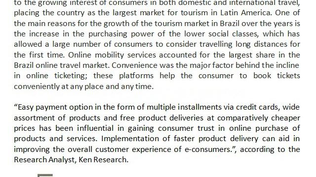 Brazil E-commerce Market to Grow over USD 71 billion: Ken Research смотреть онлайн