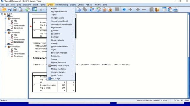 Phi Coefficient Correlation смотреть онлайн