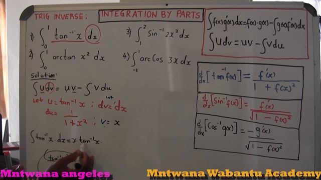 all Integration by parts , trig inverse, arctan x, VERY FAST смотреть онлайн