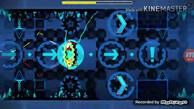 Прохождение демонов #8 Blue Hell. Geometry Dash. смотреть онлайн