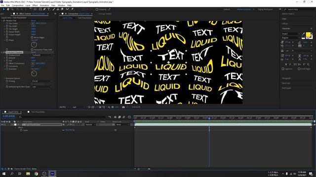 After Effects Tutorial: Liquid Typography Animation in After Effects смотреть онлайн