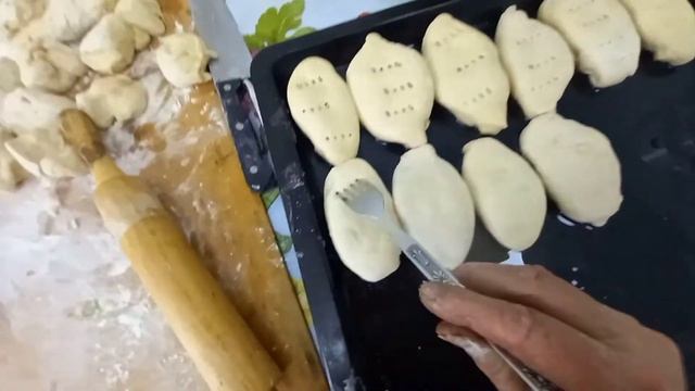 #ПирожкиСКартошечкойИЗеленымЛуком #МонастырскаяКухня #ПостноеБлюдо