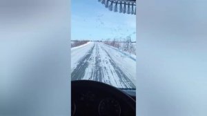 Первые рейсы по зимнику. Коротчаево-Ванкор