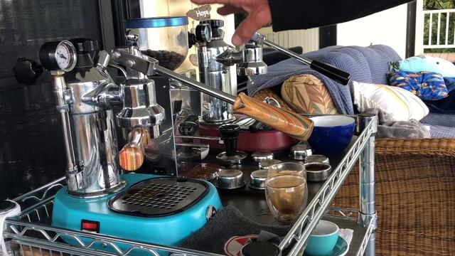 La Pavoni Espresso , How many espressos can be made in a row ? Europiccola #lapavoni #espresso смотреть онлайн