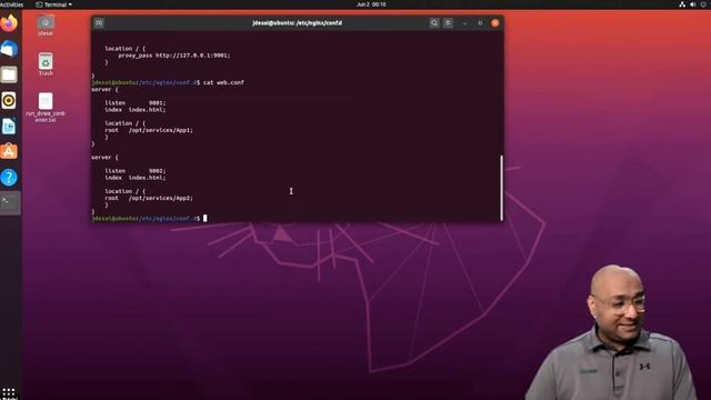 9. Configure NGINX as a Reverse Proxy смотреть онлайн