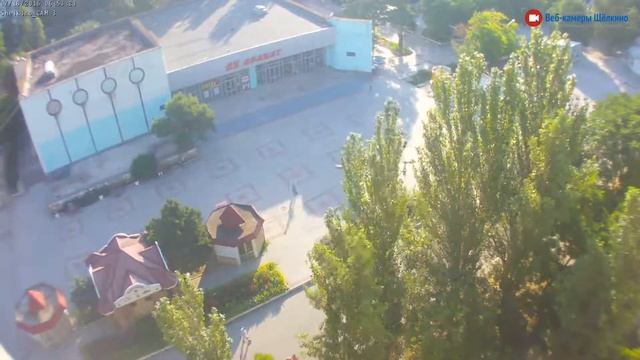 Центр Щёлкино, 18.07.2016 - time-lapse с камеры 3 смотреть онлайн