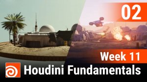 Week 11 - 002 - setting up lighting - Houdini Fundamentals