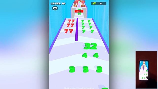 Merge Number- Run Master Game - Gameplay Walkthrough - Levels 1-18